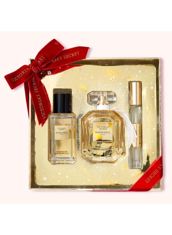 Bombshell Gold Gift Set